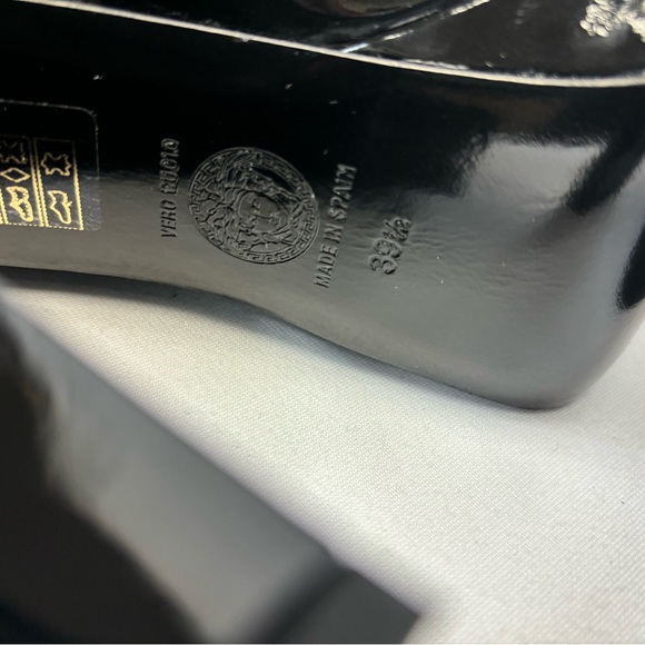 VERSACE
Versace Women's Black High Heel Platform Boots - Picture 10 of 11